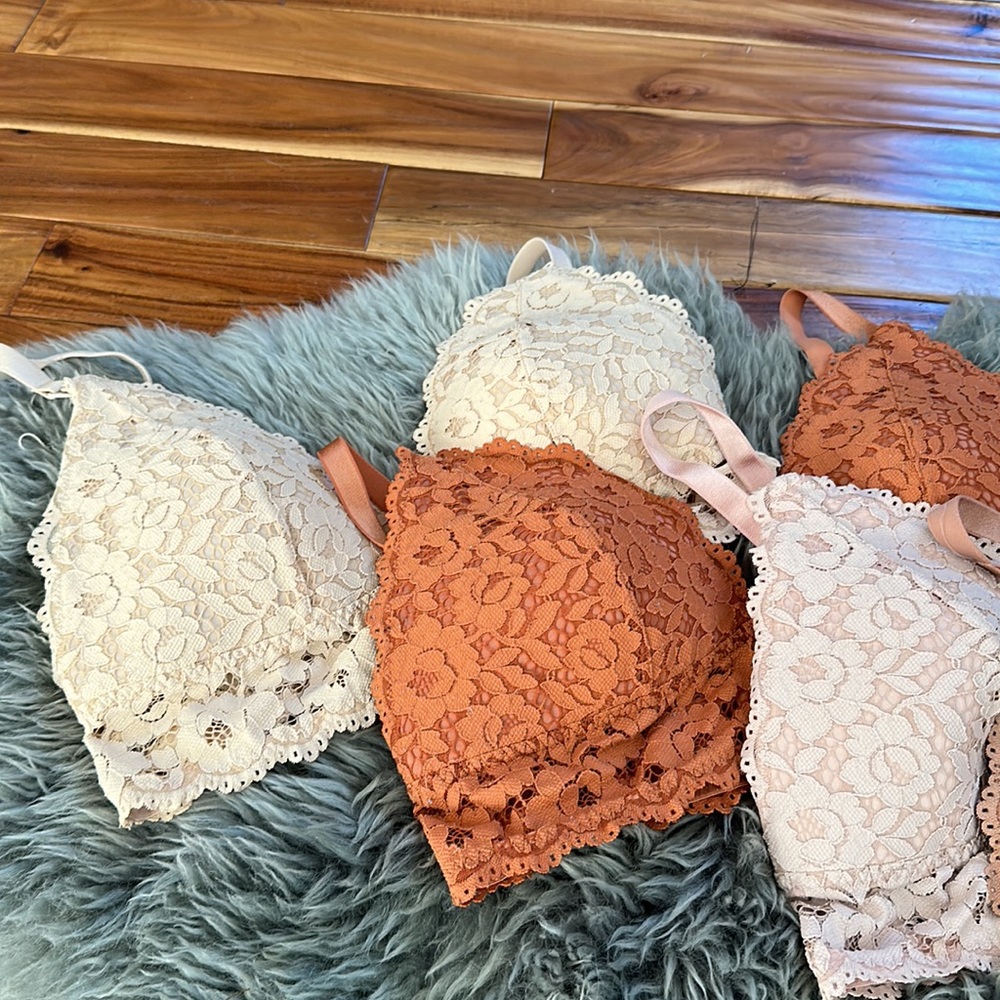 Pack of five Momanda Nursing bras